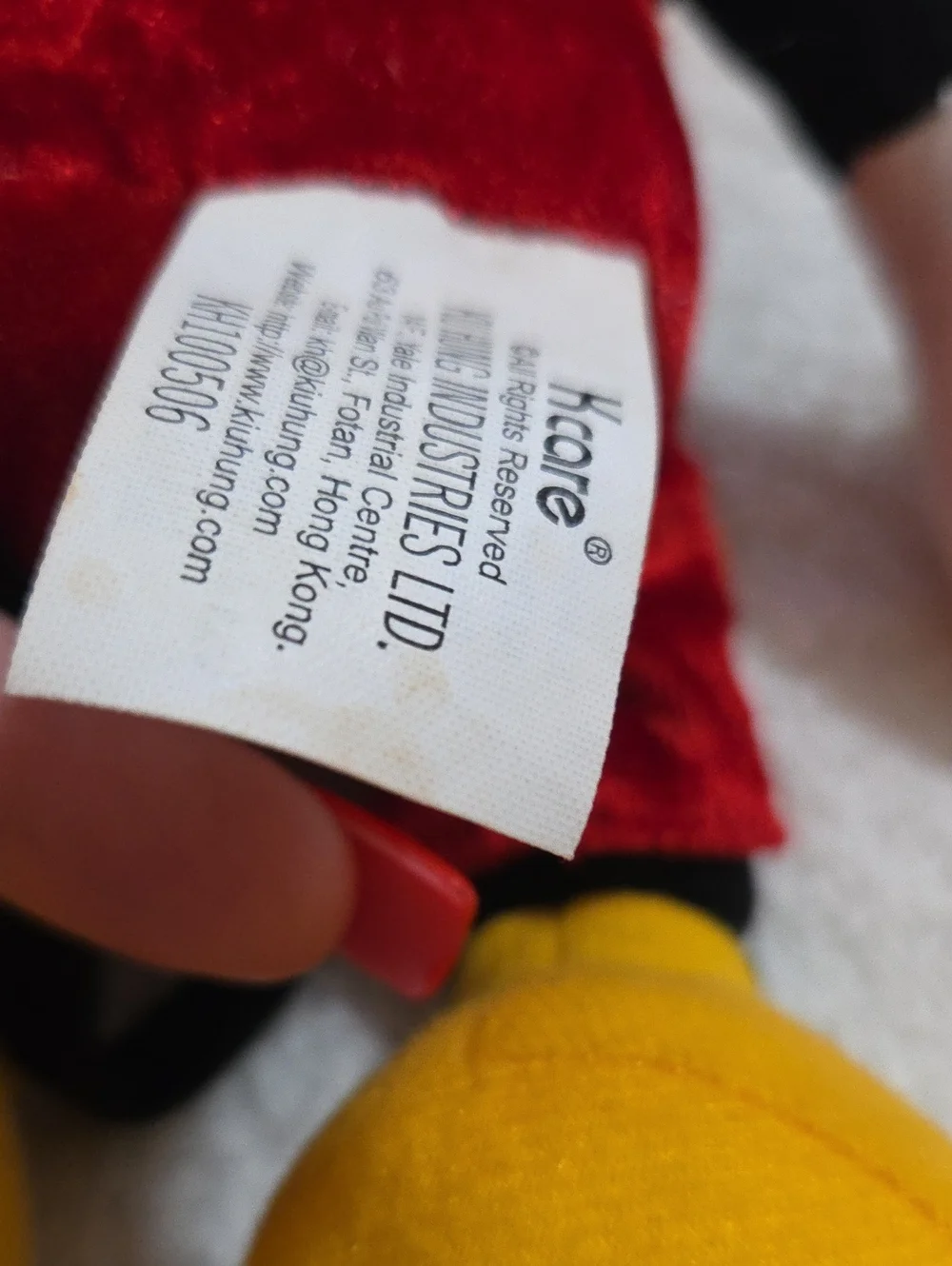 KCARE DISNEY MICKEY MOUSE INTERACTIVE TALKING PLUSH